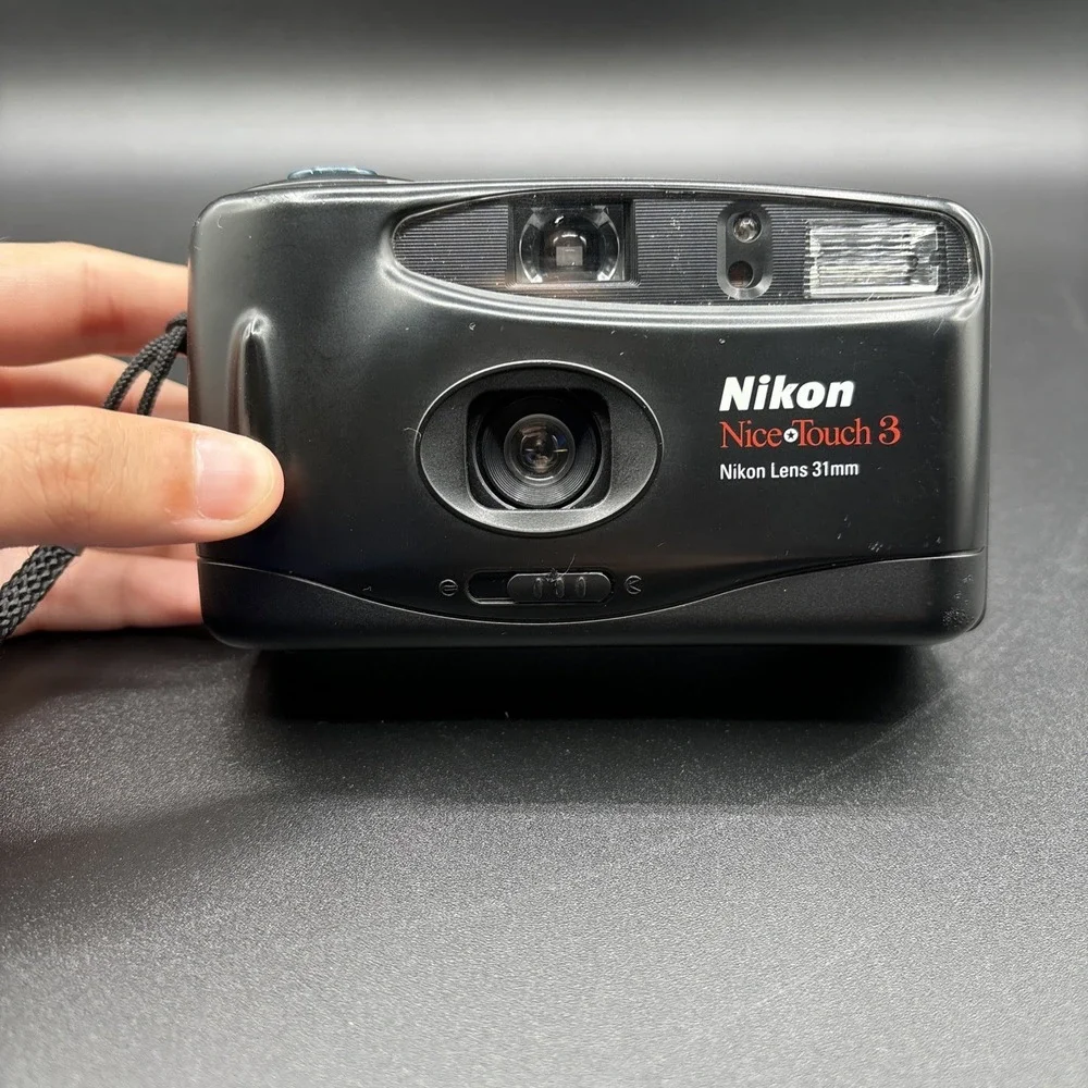 Vintage Nikon Nice Touch 3 35mm Film Camera Point & Shoot 31 MM READ